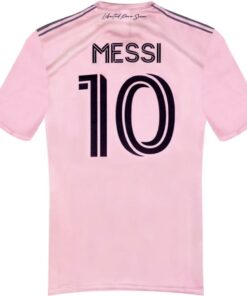 Detsky dres Messi Miami 2023 ruzovy cislo 10