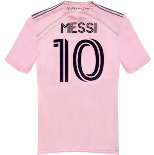 Dětský dres Messi Miami 2023/24 replika růžový - Image 2