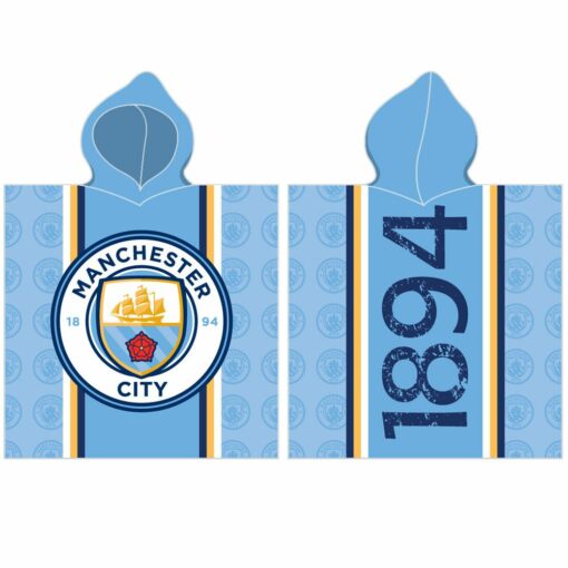 Manchester City pončo pro děti od 2 do 5 let