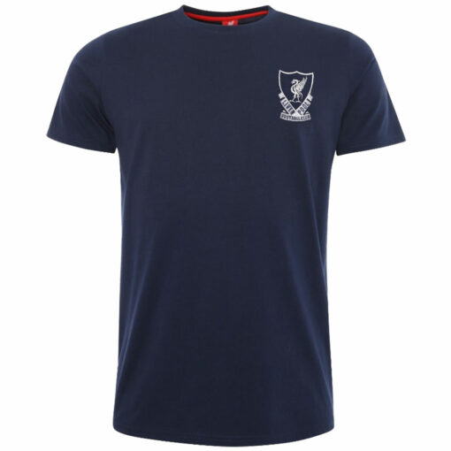 Liverpool FC Liverbird retro modré tričko