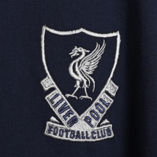 Liverpool FC Liverbird retro modré tričko - Image 2
