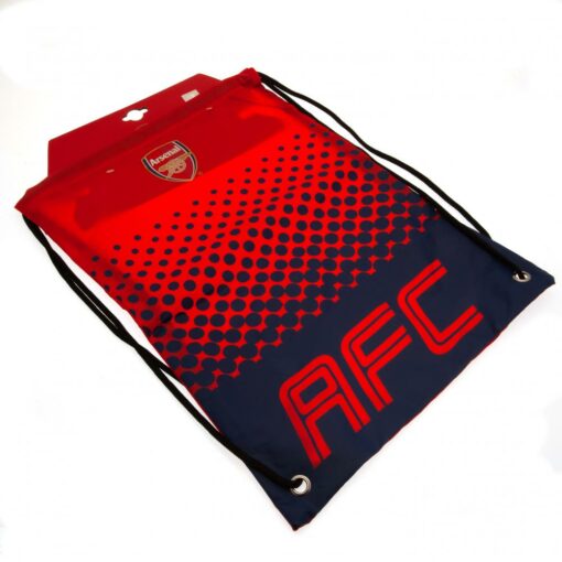 Taška na záda Arsenal se stahovacími šňůrkami červeno-modrá - Image 2