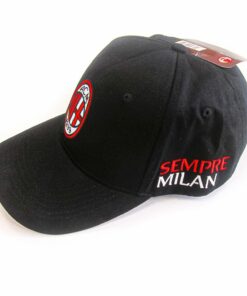 Kšiltovka AC Milan černá