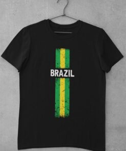 Tričko Brazílie s vlajkou