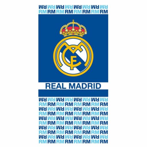 Ručník Real Madrid modro-bílý 70x140