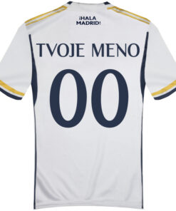 Detsky dres Real Madrid 23 24 aj s potlacou mena a cisla