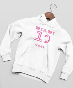 Mikina Messi Miami Goat 10 biela