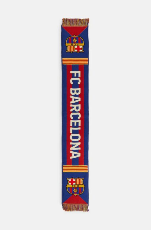 Modročervená šála FC Barcelona