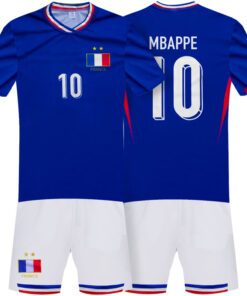 Dětský dres Mbappe Francie 2024 replika