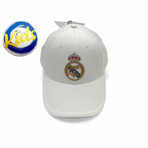 Dětská čepice Real Madrid bílá