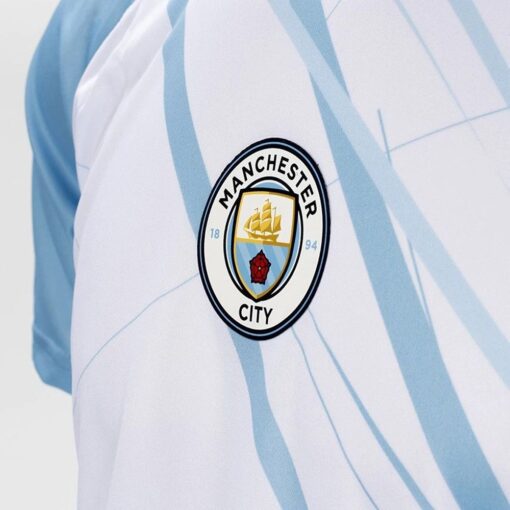 Tréninkové tričko Man City bílé s možností potisku - Image 4