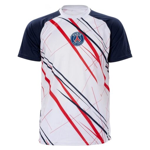 Tréninkové tričko PSG bílé s možností potisku - Image 2