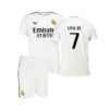 Detsky dres Vini Real Madrid 24 25 oficialna sada