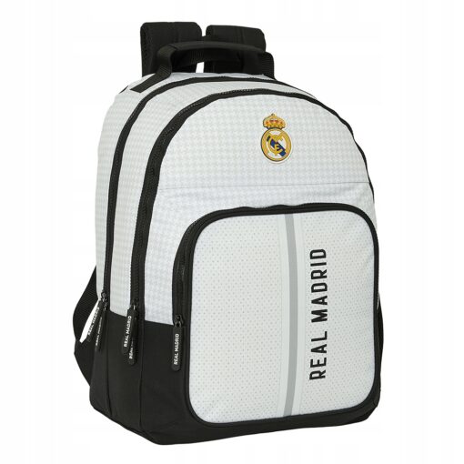 Batoh Real Madrid bílý s logem 42 cm