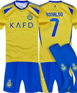 Detsky Dres Ronaldo Al Nassr 2024 stucky