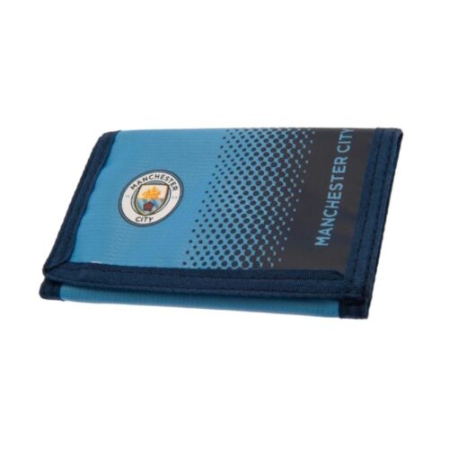 Peňaženka Manchester City na suchý zips modrá 1