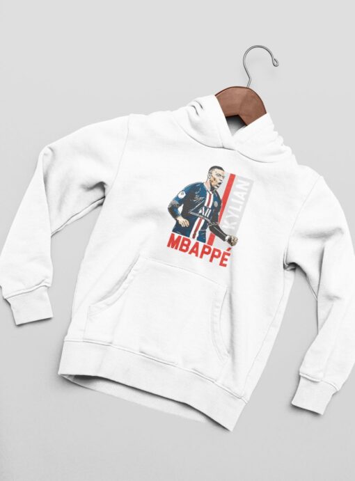Mikina Mbappe - biela