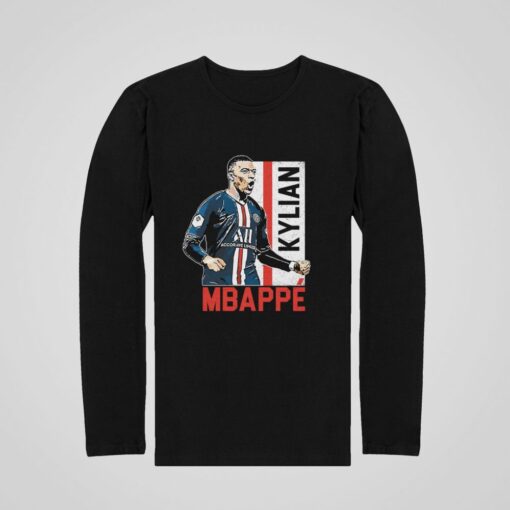 Tričko s dlhým rukávom Mbappe PSG