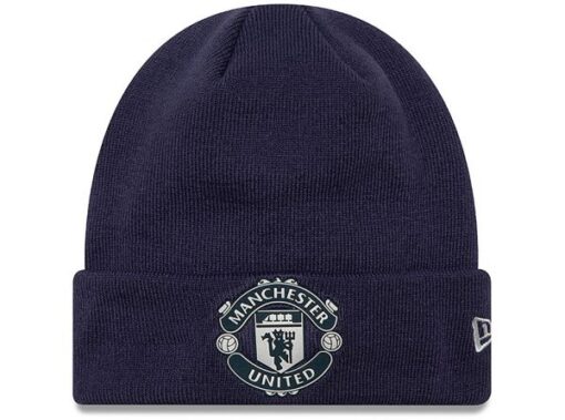 Zimná čiapka Man United tmavomodrá New Era