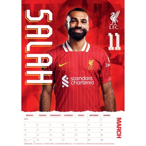 Kalendár Liverpool 2025-Salah