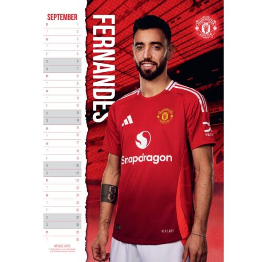 Kalendár Manchester United 2025-Bruno